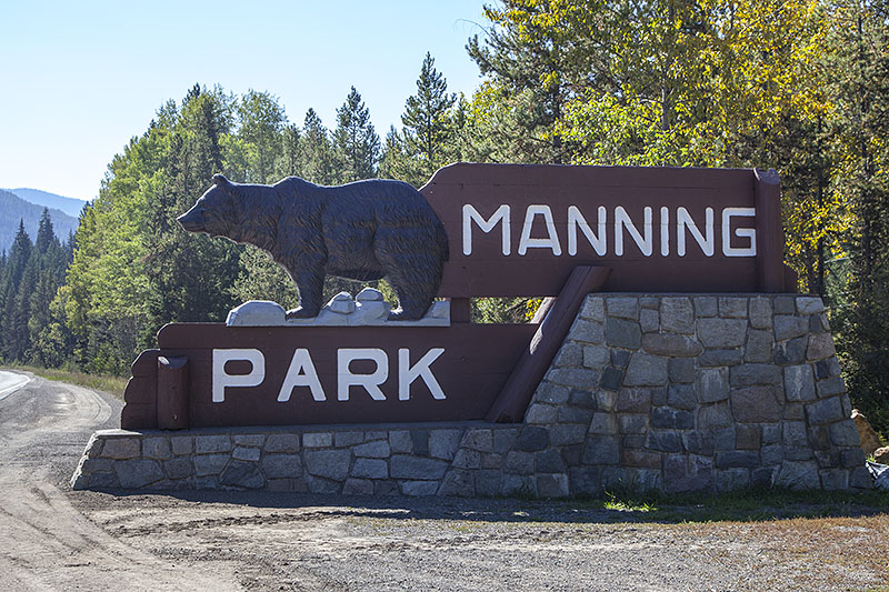 Der Lightning Lake liegt im Manning State Park