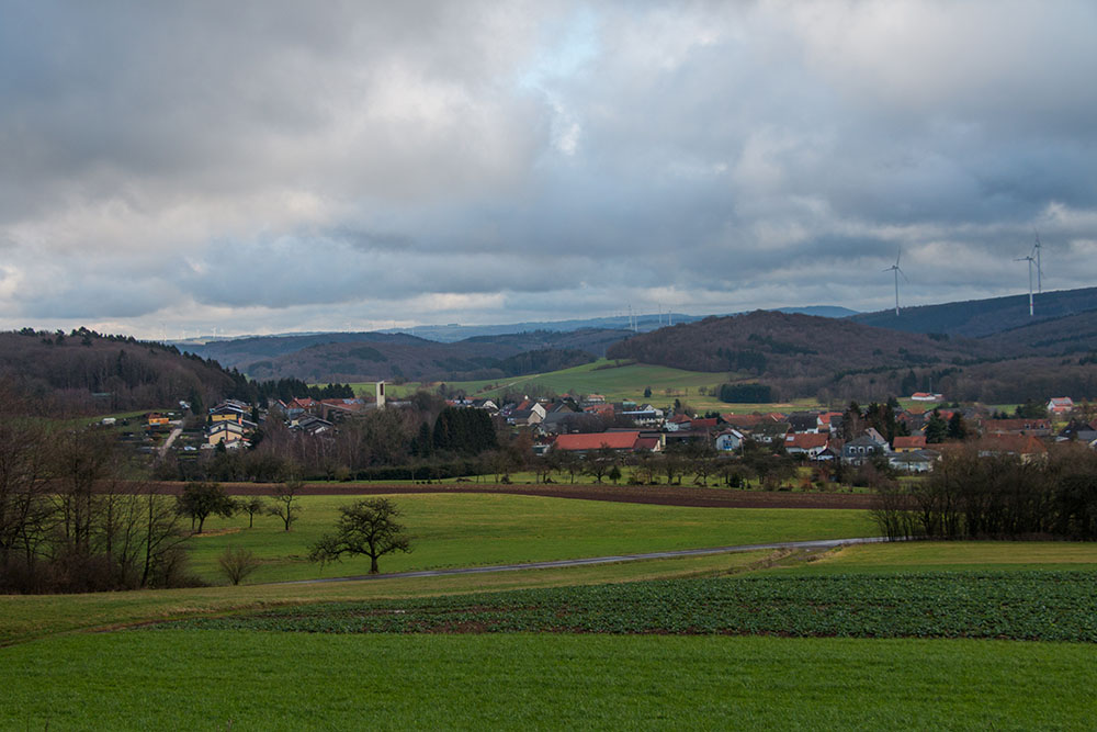 Saarländische Hügel