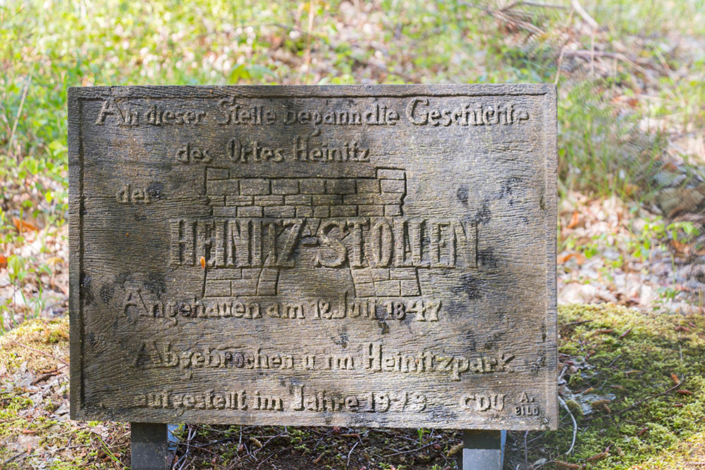 Über 130 Jahre wurde im Heinitz-Stollen gefördert ...