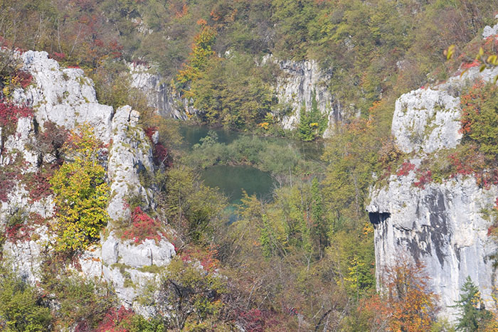 Blick in die nächste Schlucht