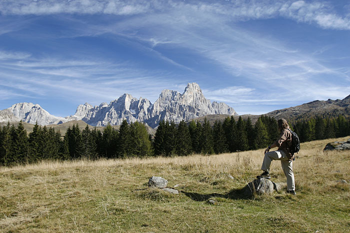 Blick auf den Cima della Vezzana