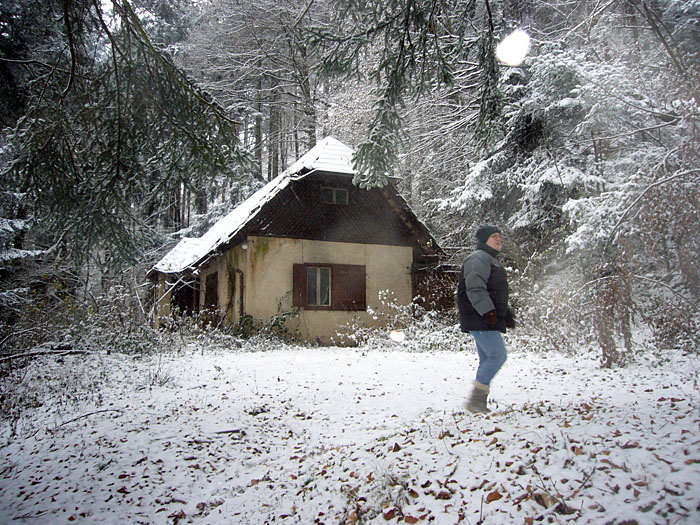 Ab und zu ein altes Häuschen ...