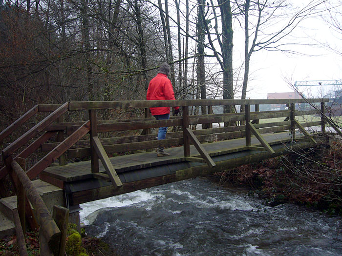Brücke über die Glotter