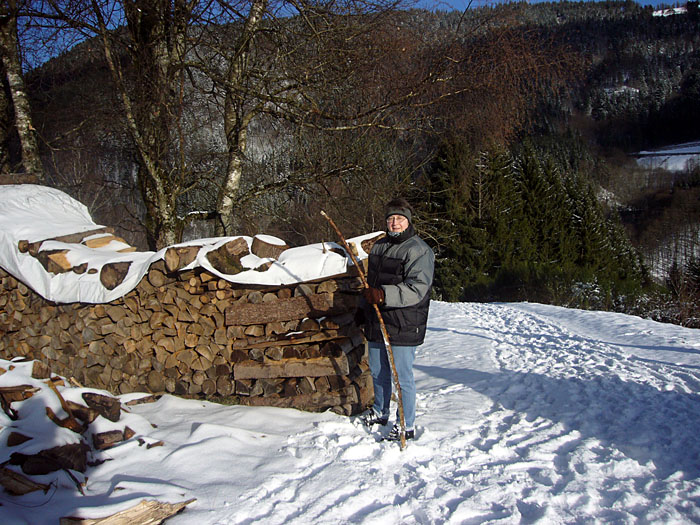 Endlich verläuft der Weg halbwegs eben