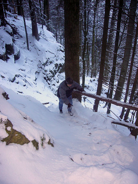 ... sondern auch rutschig :-(