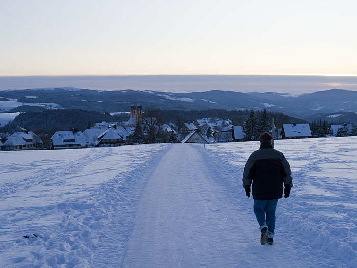 Endlich am Ziel in St. Märgen