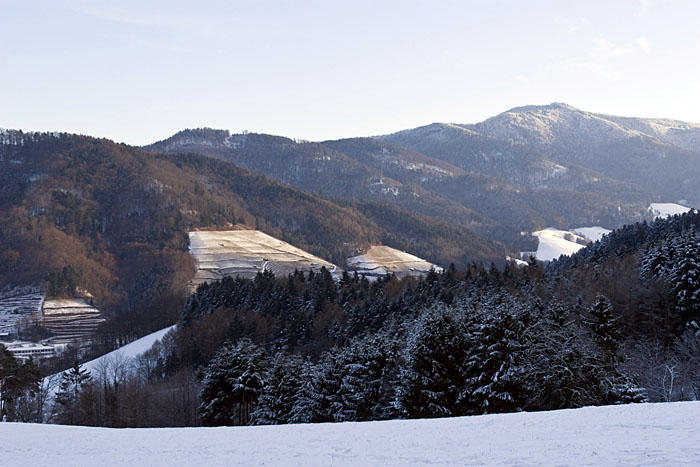 Hinten rechts: Der Kandel