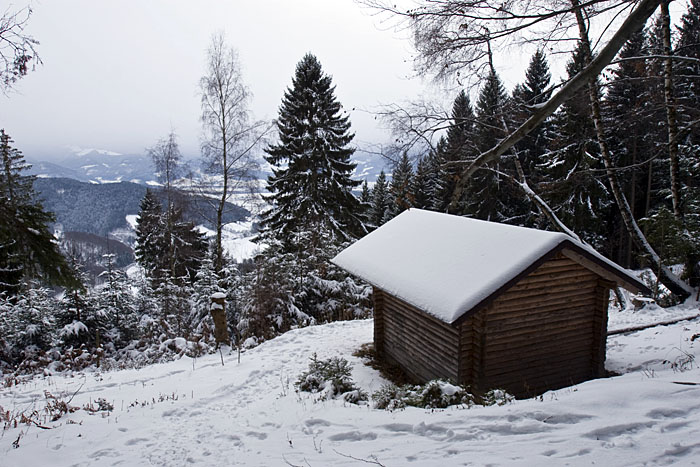 Noch eine Schutzhütte