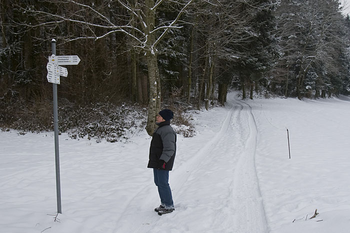 ... bis endlich das Wildtaler Eck erreicht ist