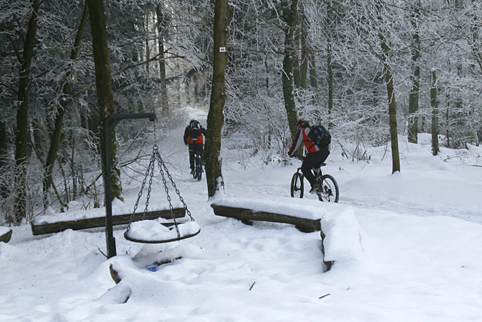Nun rollen sie ins Tal hinab