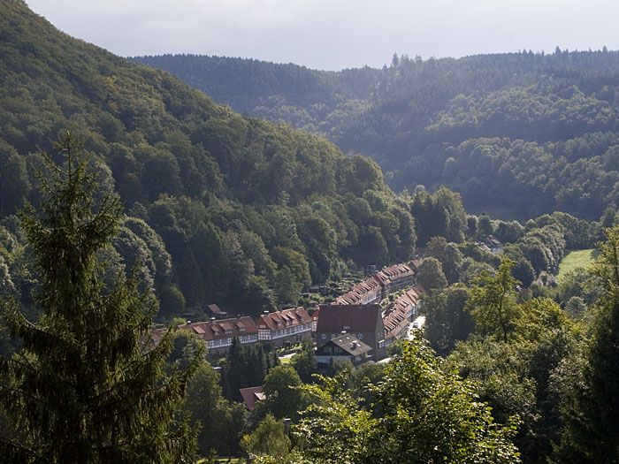 Blick auf Bad Grund