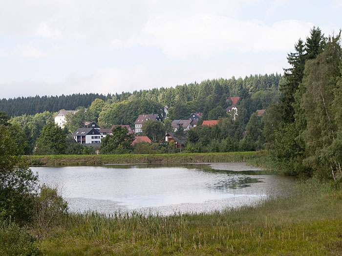 Ein Dorf am Wegesrand