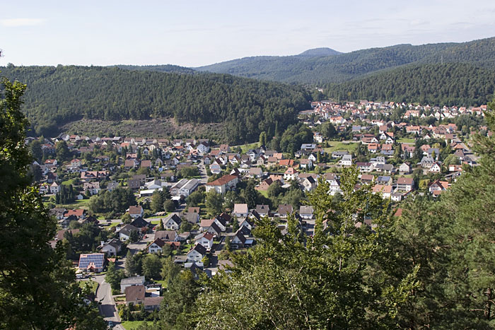 Blick auf Hauenstein