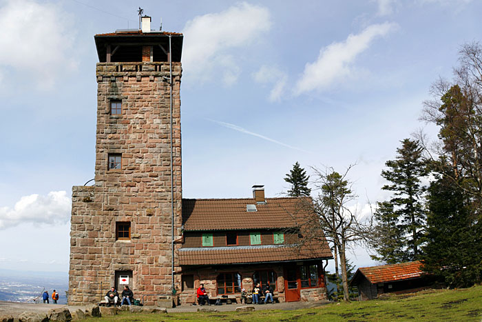 Aussichtsturm an der Teufelsmühle