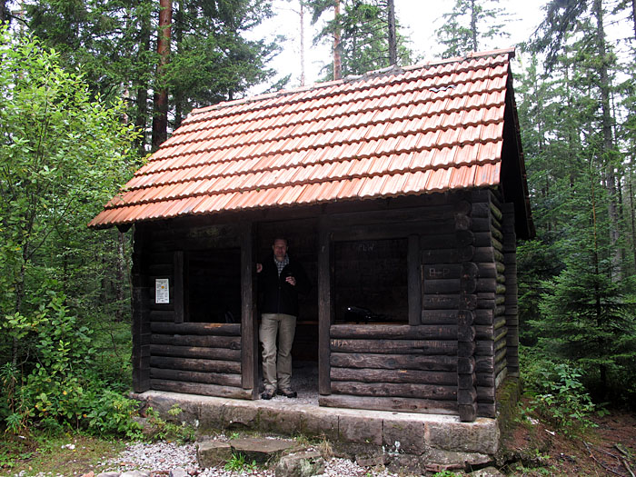 Schutzhütte am Herrenwieser See