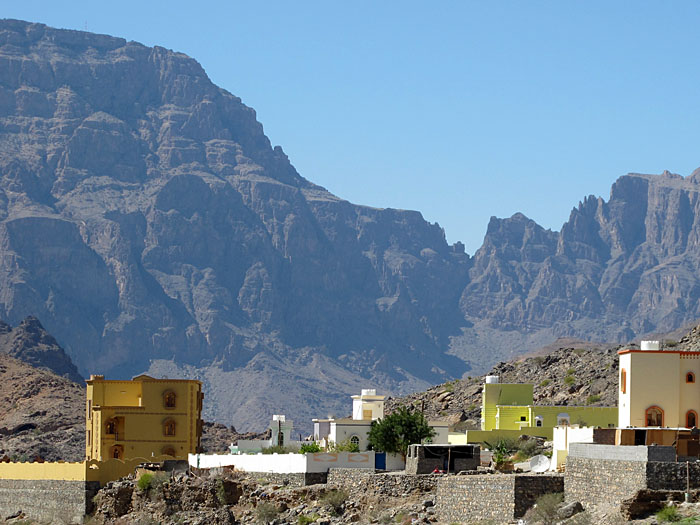 Hinter den letzten Häusern ...