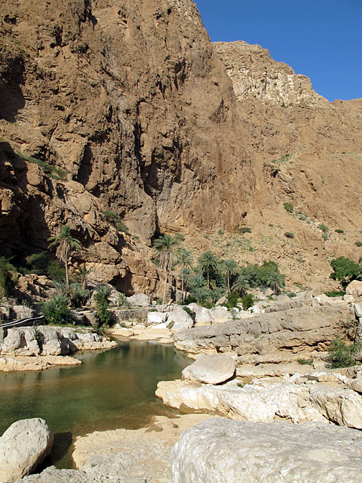 ... für uns das schönste Wadi im ganzen Oman