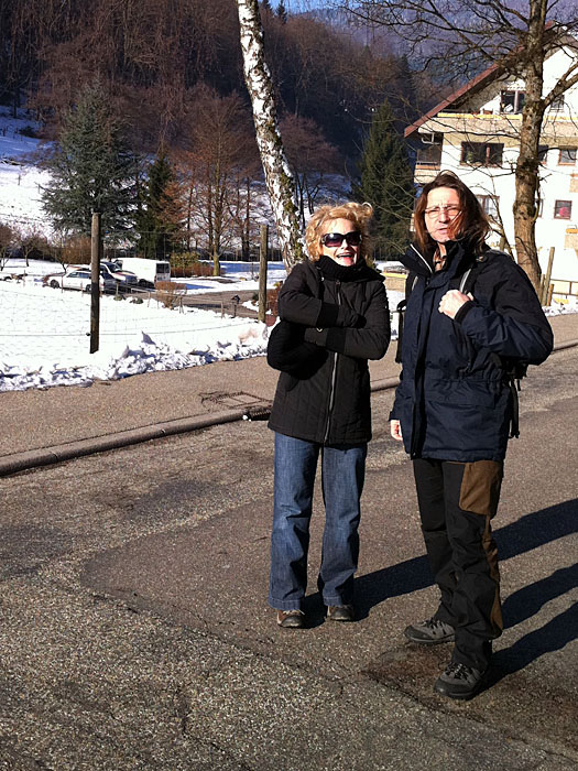 Elke und Carlo an der "Gaistal-Steilwand" ;-)