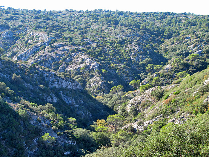 Nochmal der Blick in die Tiefe