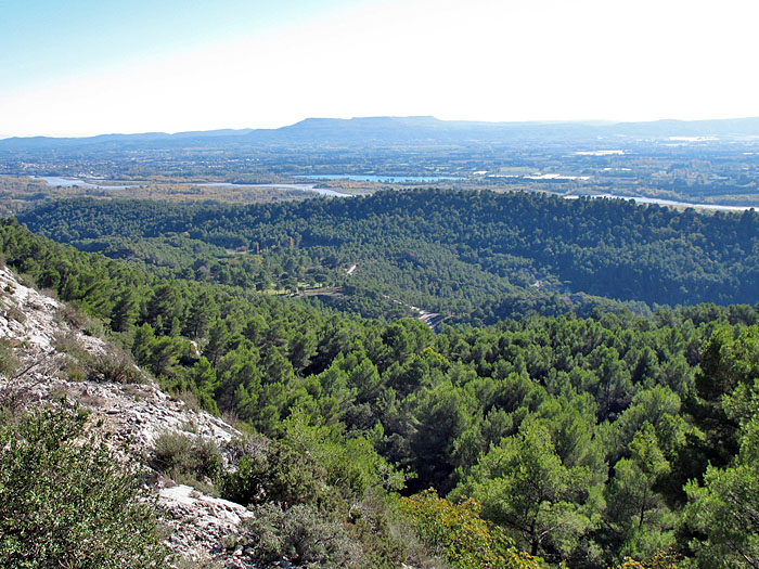 Hoch über dem Tal der Durance