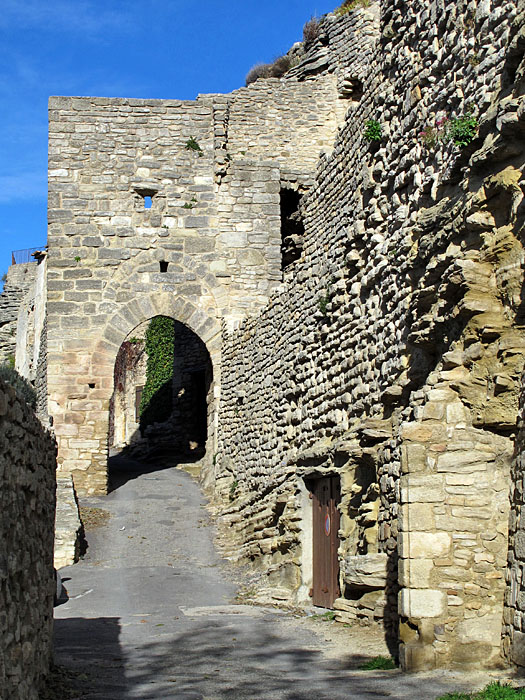Zugang zur Ruine