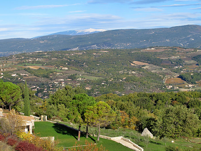 Blick auf den 1.912 Meter hohen Mont Ventoux