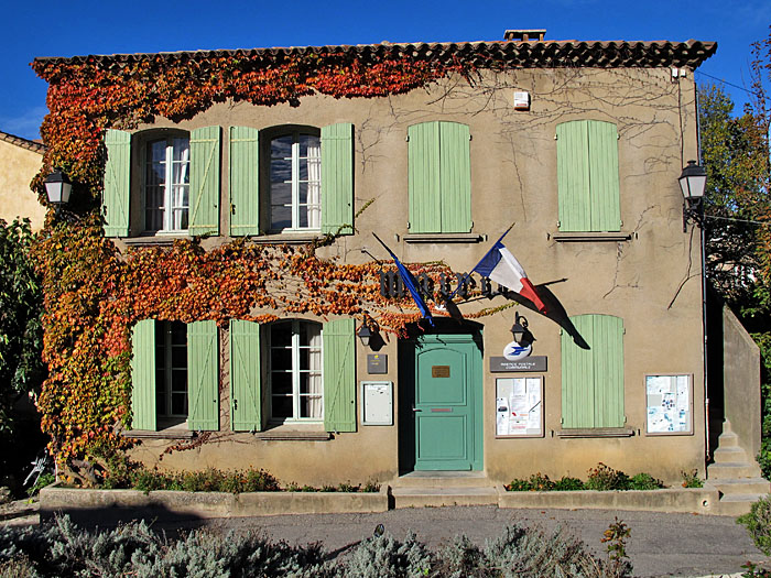 Das Rathaus von Saignon