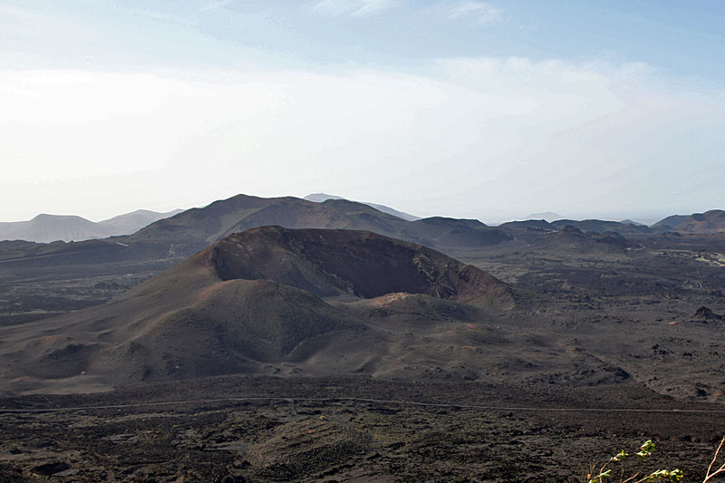Der Nachbarvulkan Risco Quebrado