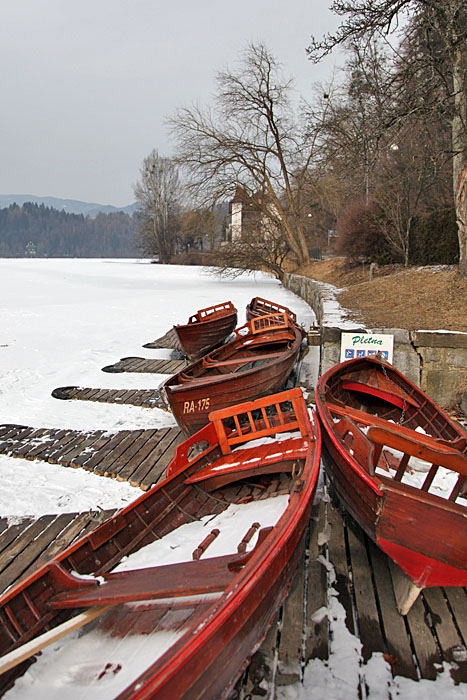 Die Boote haben Pause