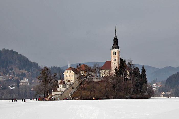 Nochmals Družba sv. Martina auf Blejski Otok