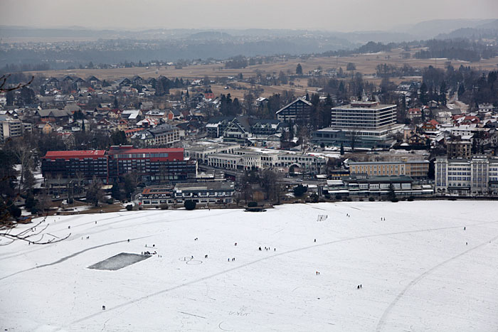 ... und Blick auf Bled