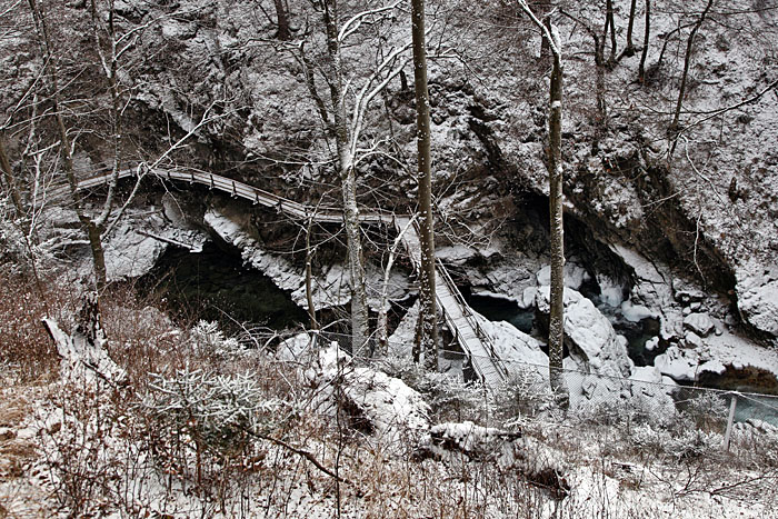 ... der gesperrten Klamm