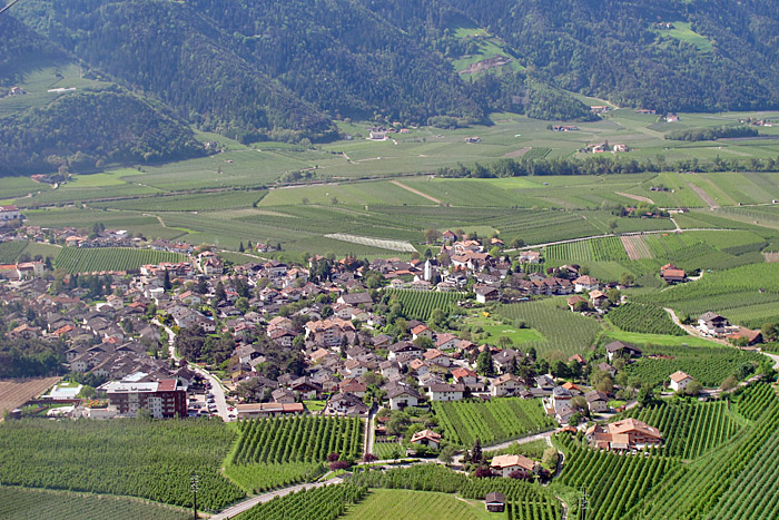 Blick auf Partschins