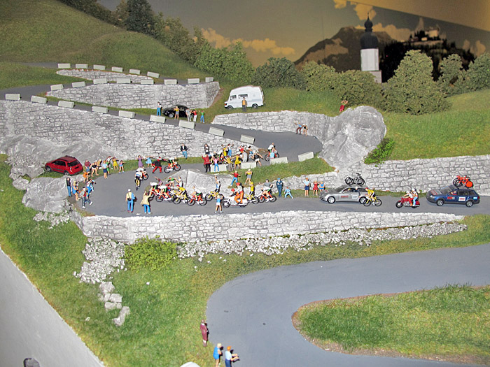 Nachgestelltes Radrennen aufs Stilfser Joch