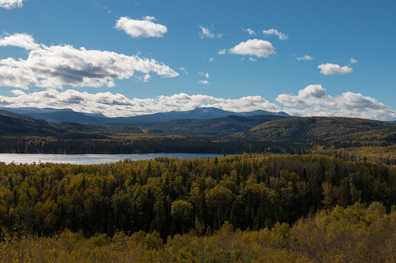 Blick auf den Crooked River Park Lake