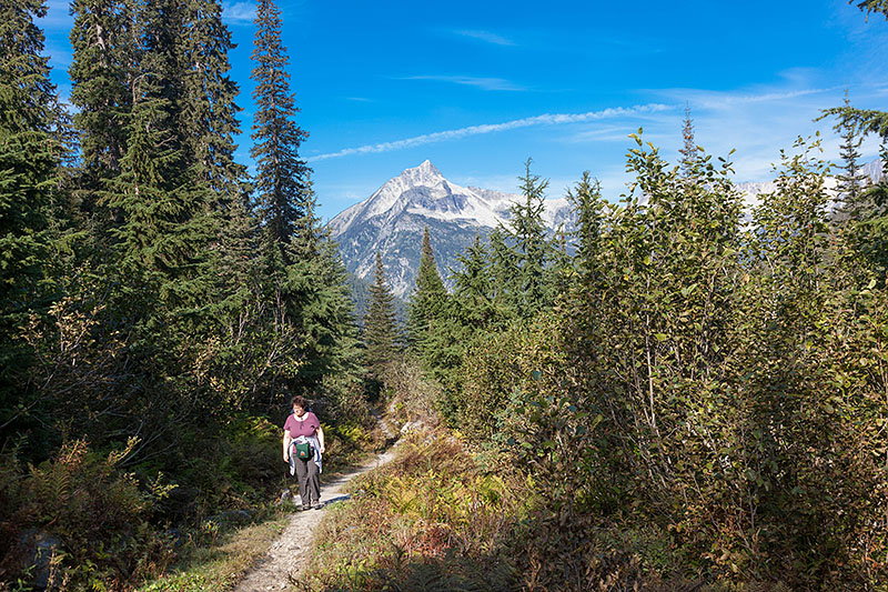 Auf schmalen Pfaden ...