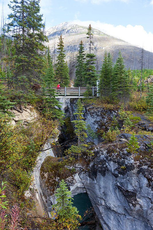 Eine der zahlreichen Brücken