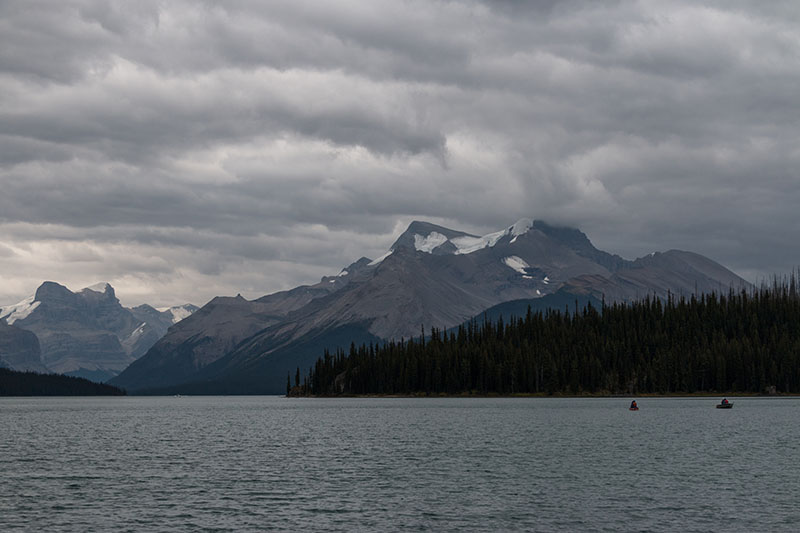 Blick über den Moose Lake