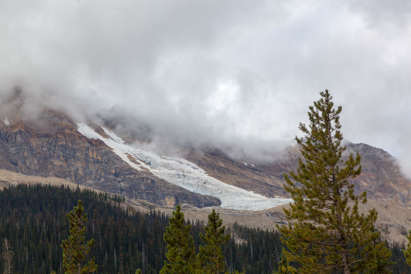 Gletscher auf der gegenüber liegenden Seite