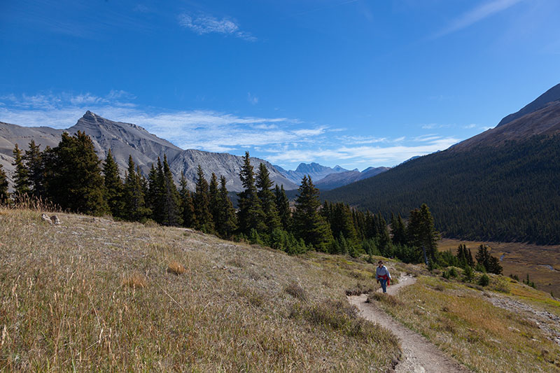 Immer noch beim Aufstieg