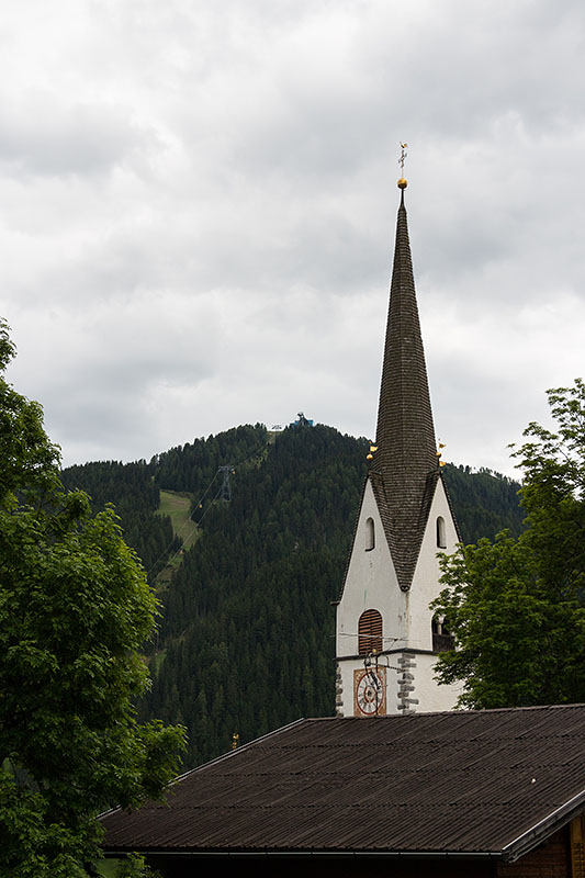 Kirchturm in La Villa