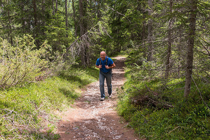 Unterwegs auf dem Wanderweg 5A