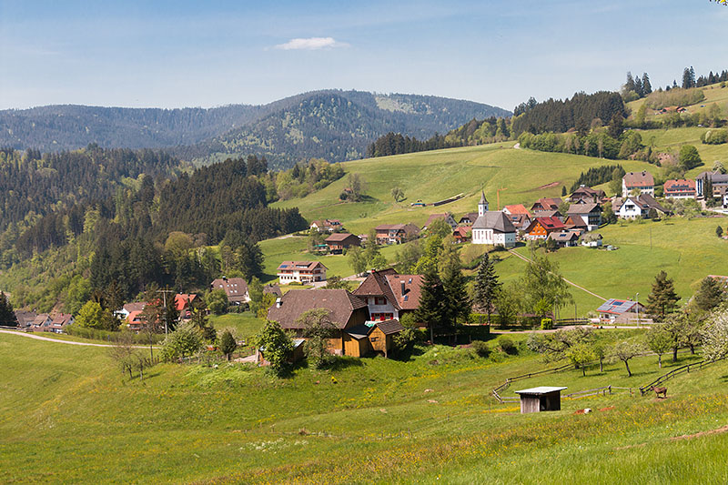Auf dem Weg ins Tal ...