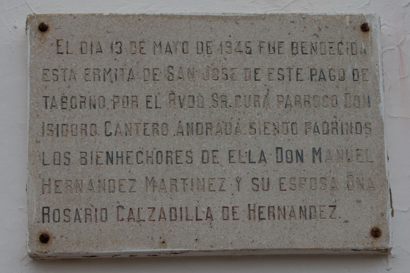 Inschrift an der Kirche