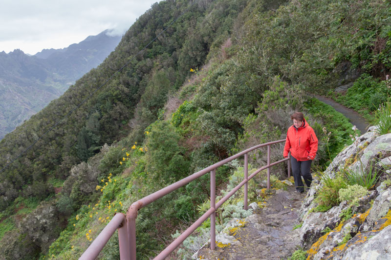 Noch kann man auf Treppen kraxeln