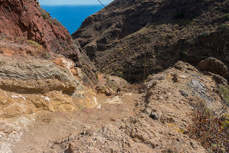 Bergab geht es nicht immer leichter als bergauf