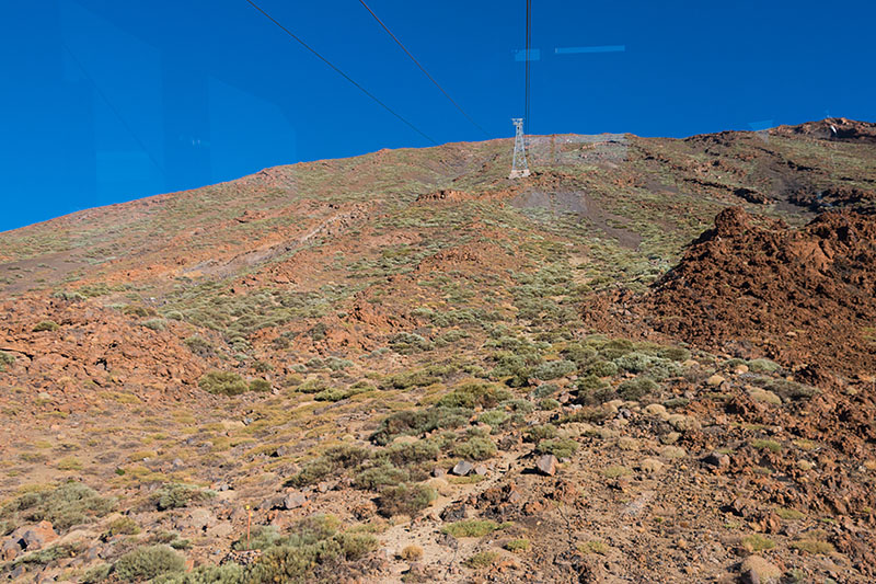 Nun geht es mühelos zum Teide hinauf