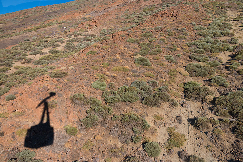 Ob unser Schatten vor uns oben ist? ;-)