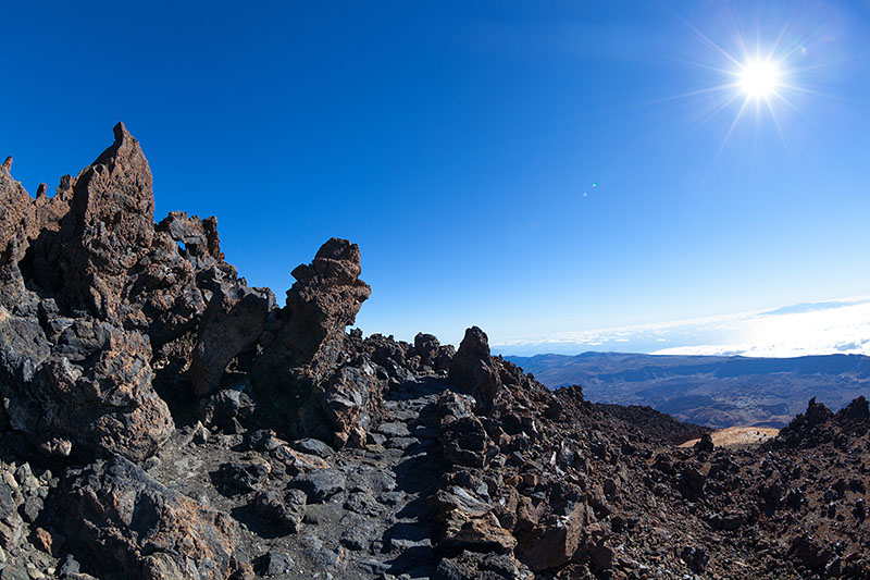 Auf dem Weg zum Mirador de la Fortaleza