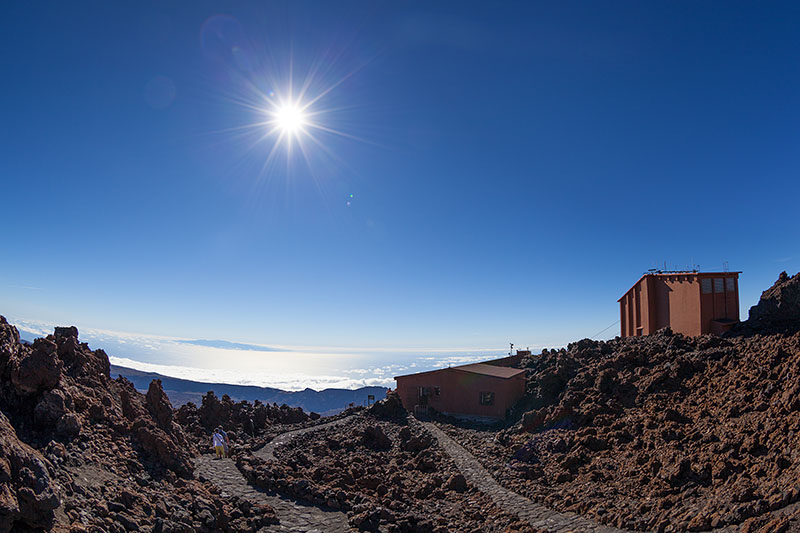 ... bevor wir wieder die Bergstation erreichen